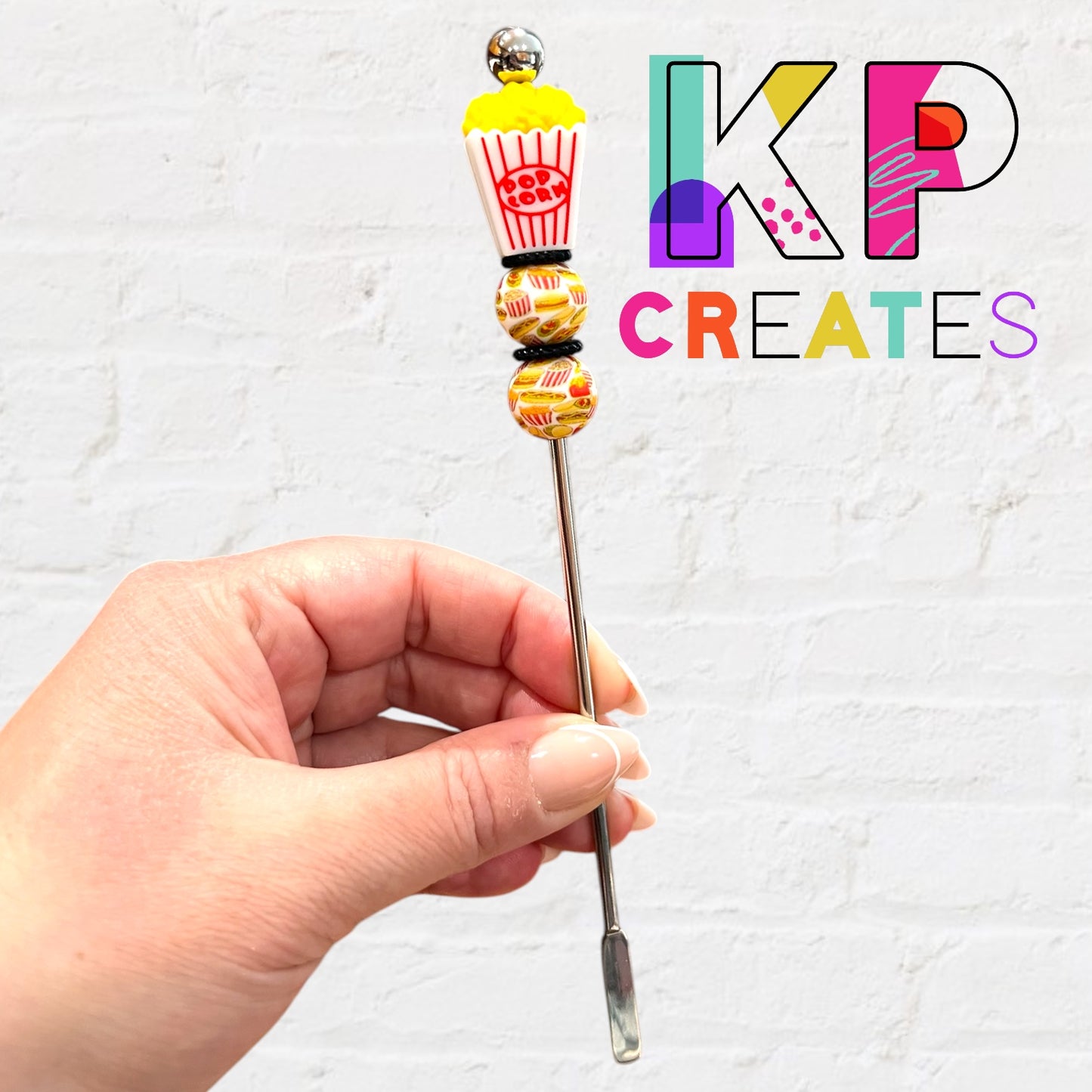 Fast Food Beaded Drink Stirrer