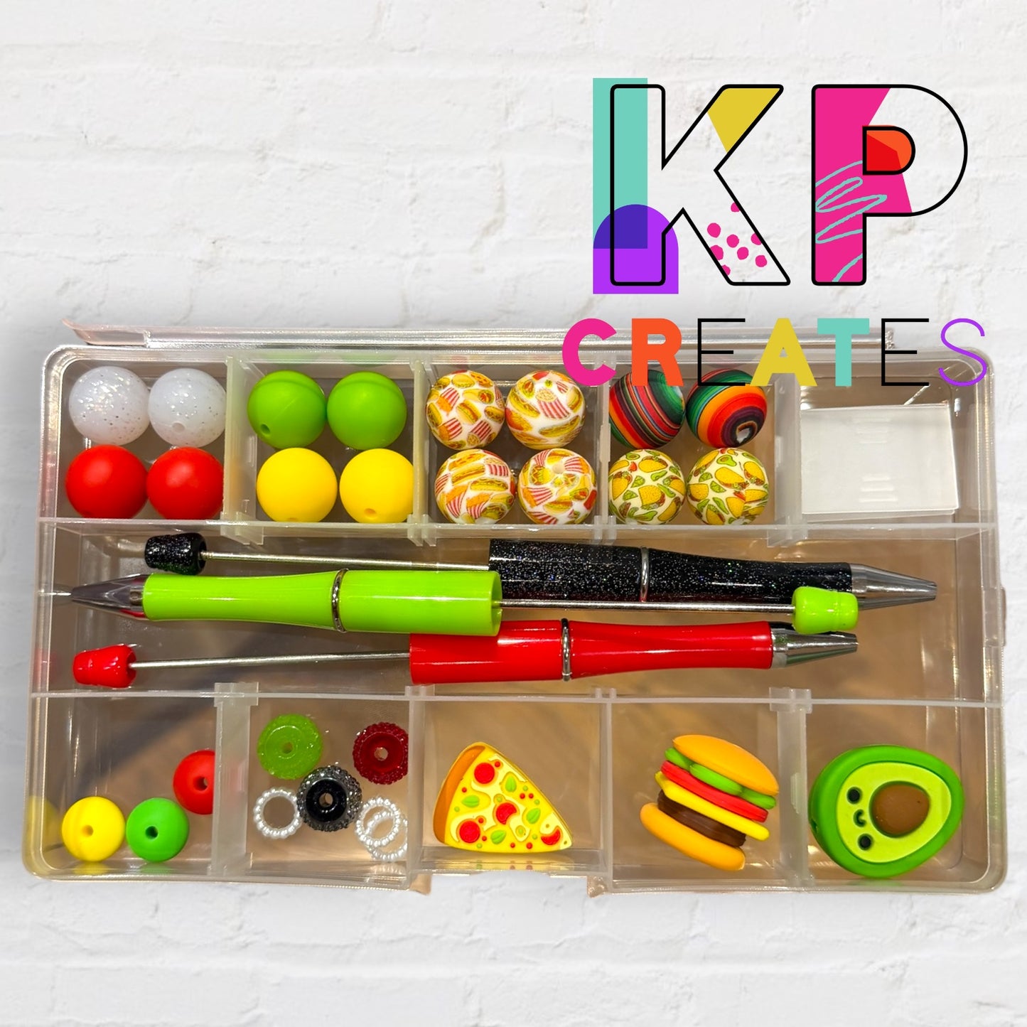 Fast Food DIY Beaded Pens Kit