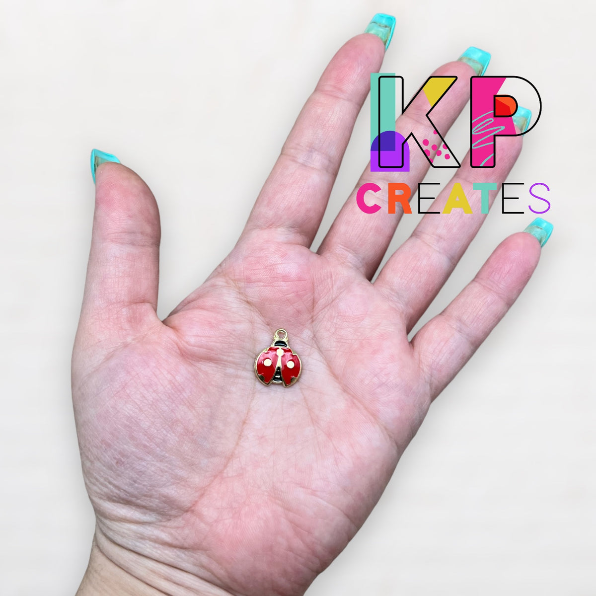 Ladybug Enamel Charm
