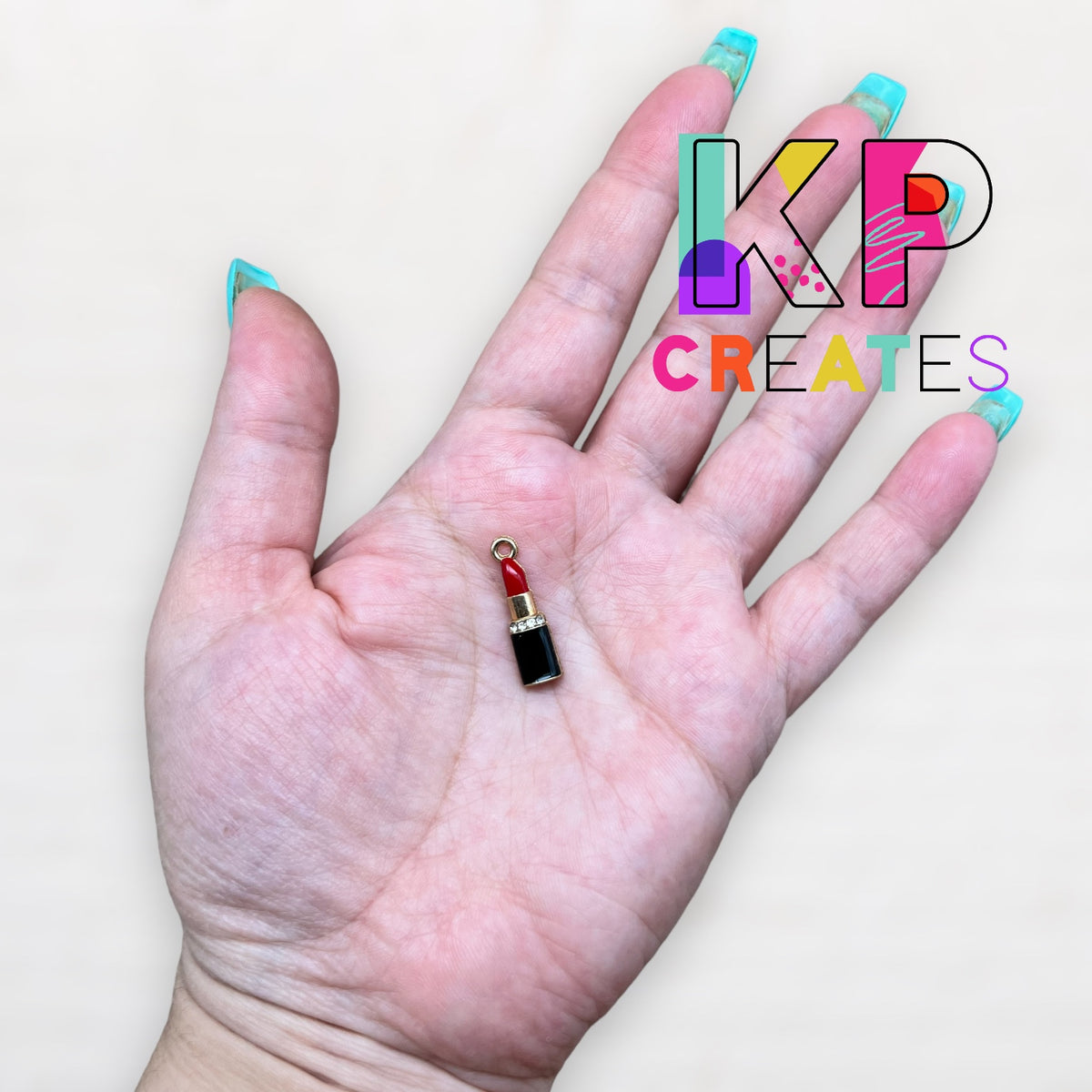 Lipstick Enamel Charm