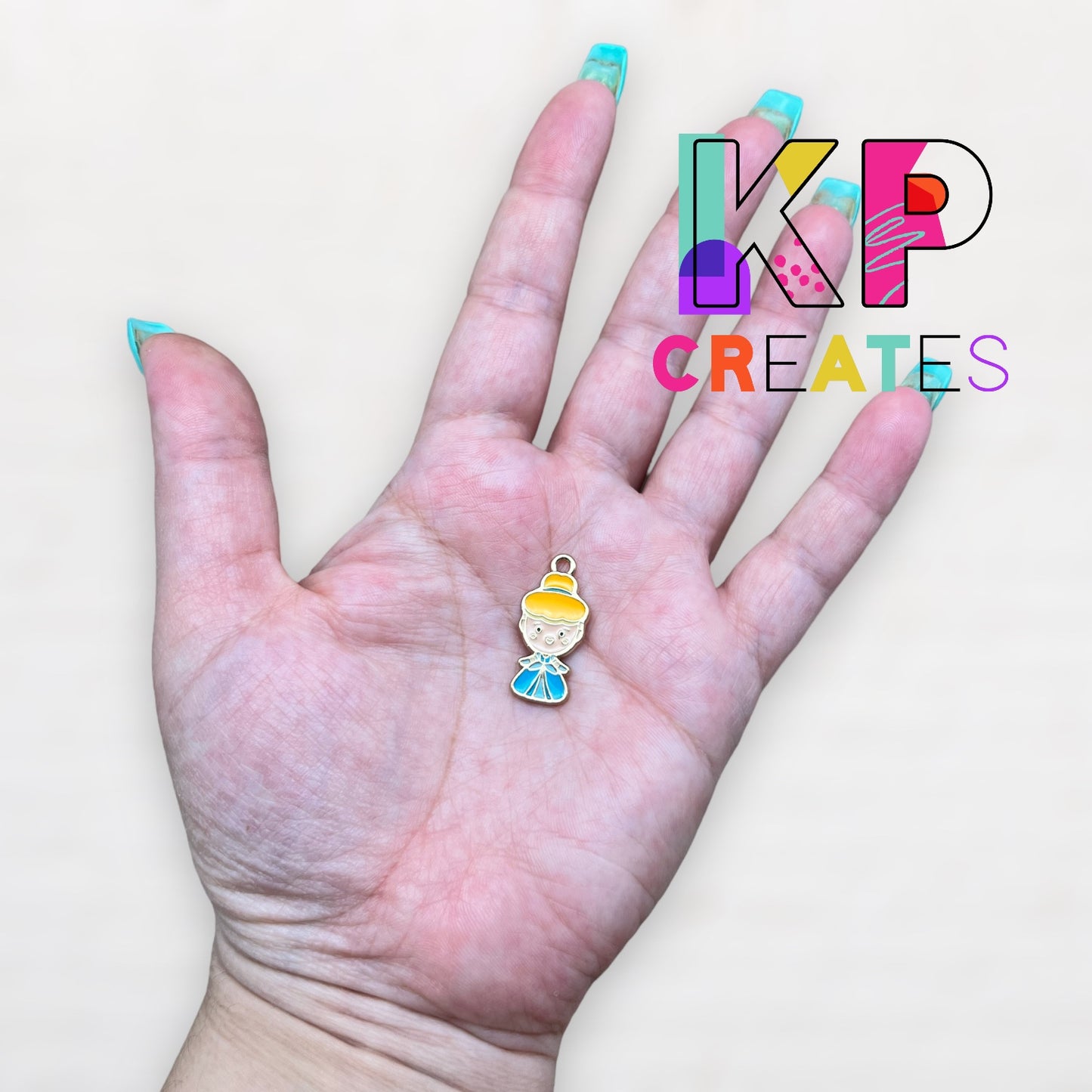 Princess Cinderella Enamel Charm