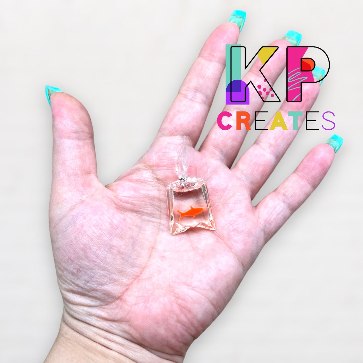 Goldfish Resin Charm