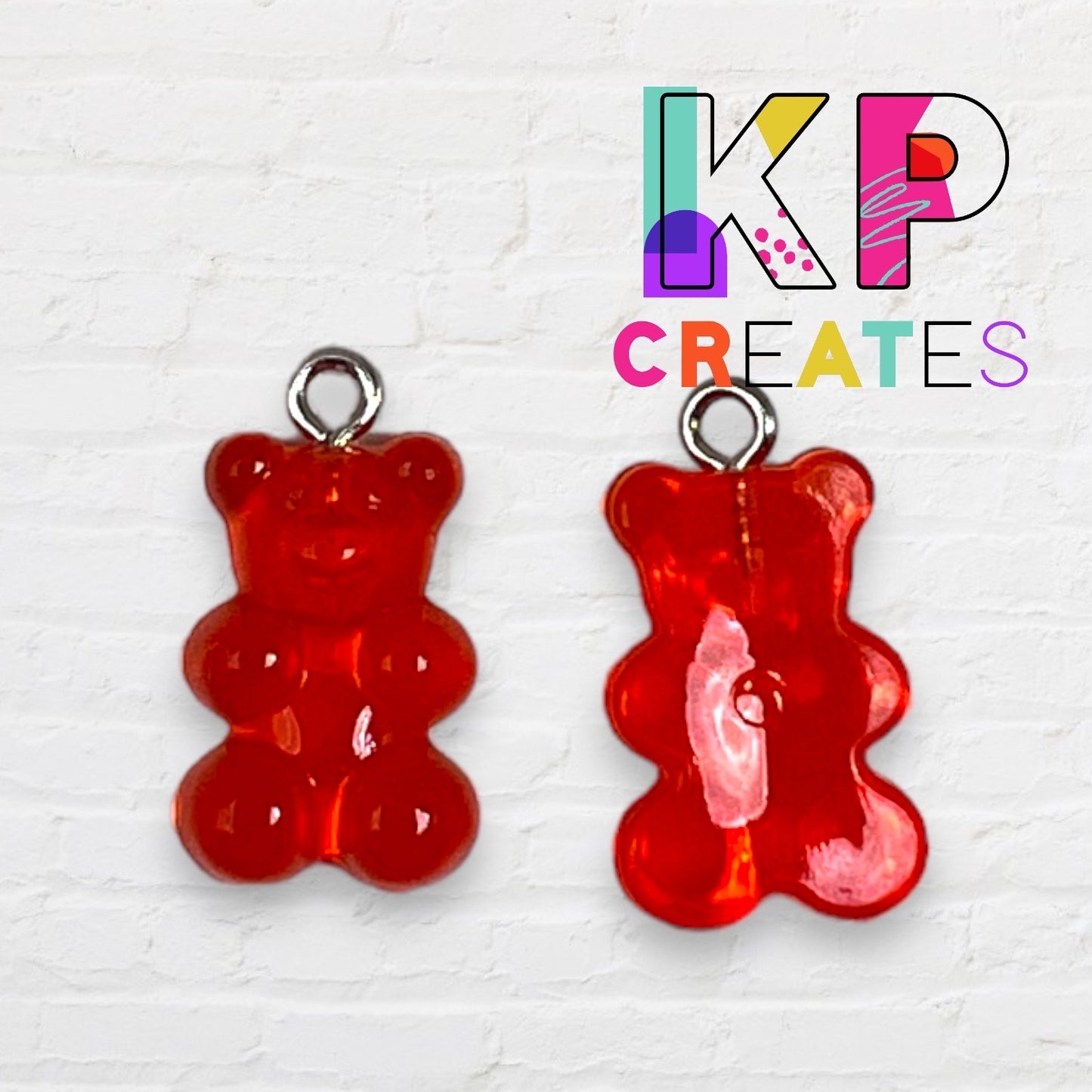 Gummy Bear Resin Charm