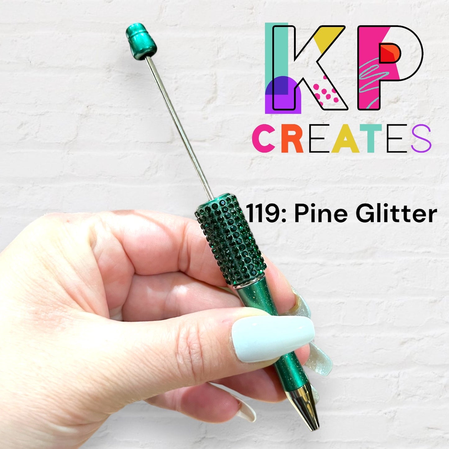 Rhinestone Beaded Pen Blanks