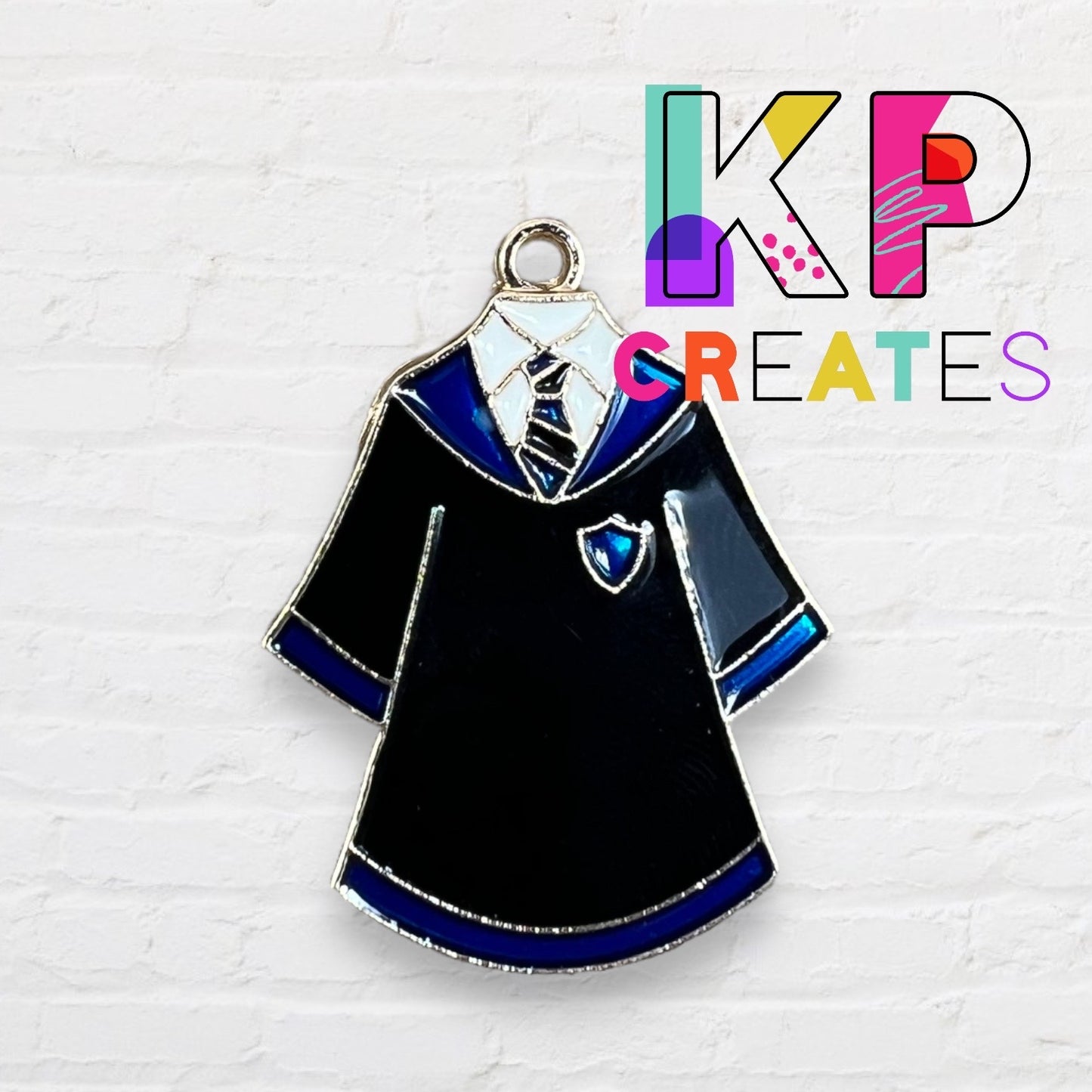 School Robe Enamel Charm