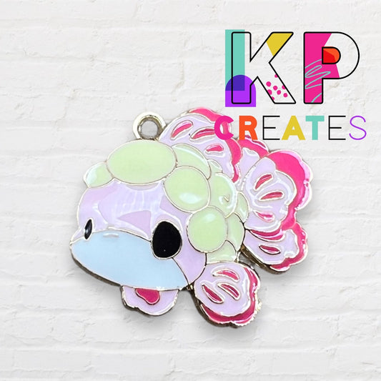 Cute Fish Enamel Charm