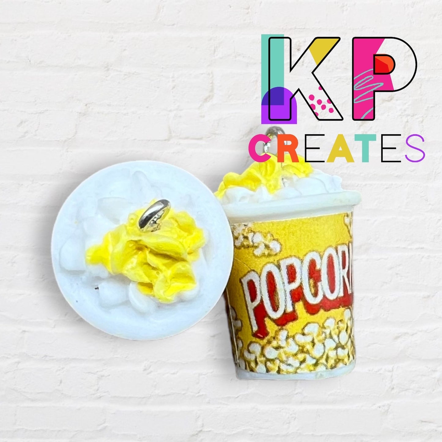 Popcorn Bucket Charm