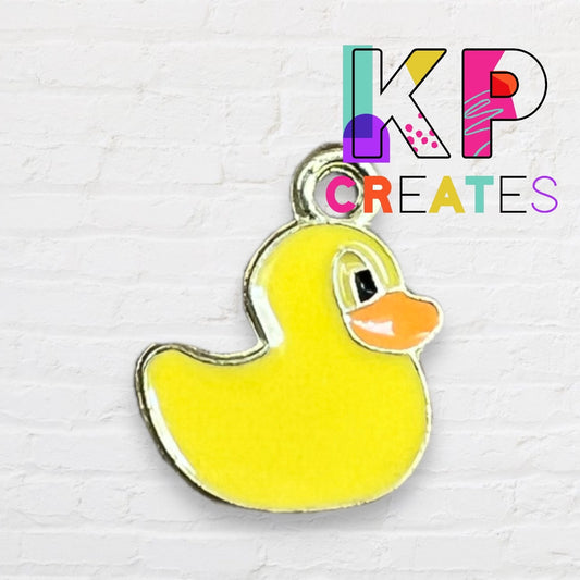 Rubber Duck Enamel Charm