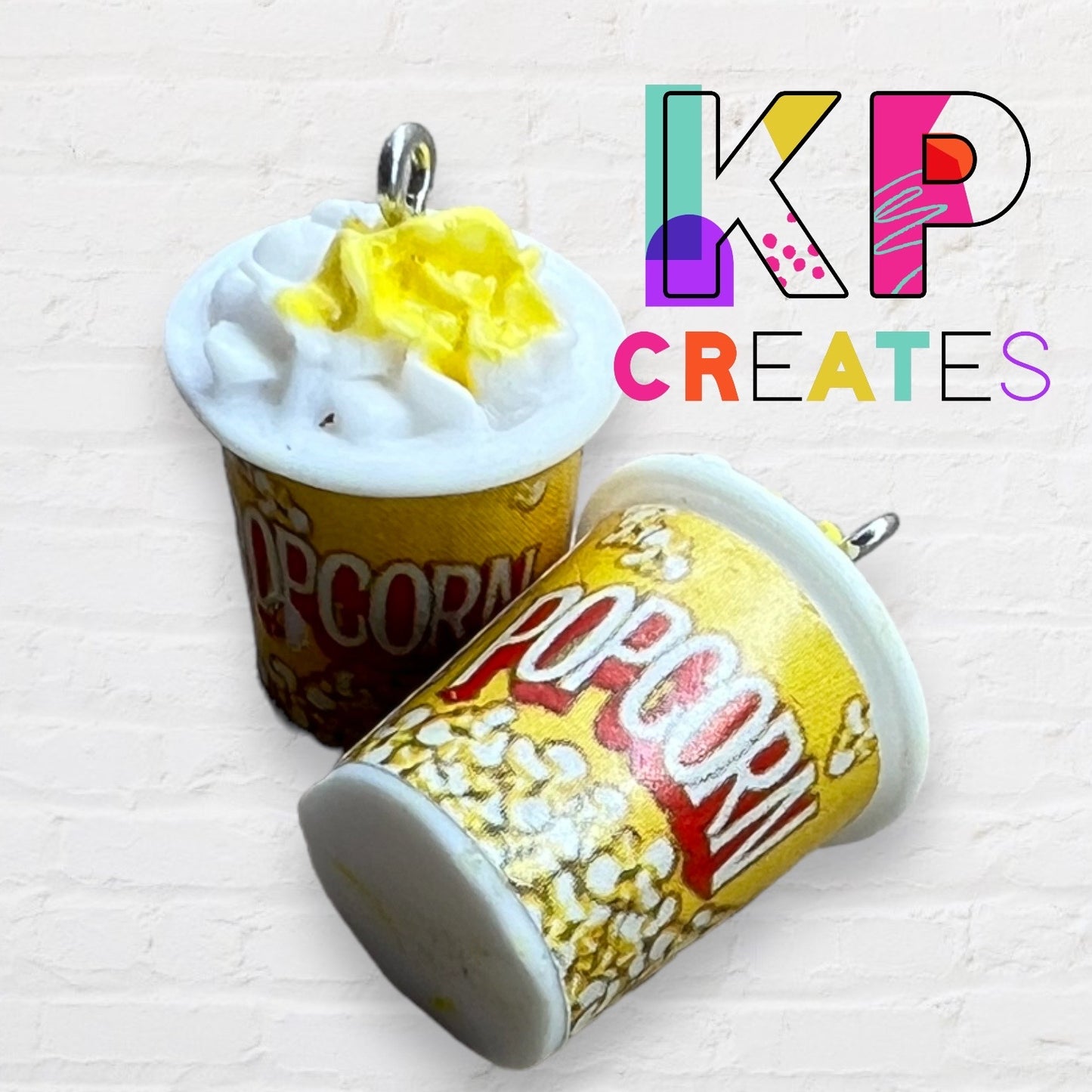 Popcorn Bucket Charm