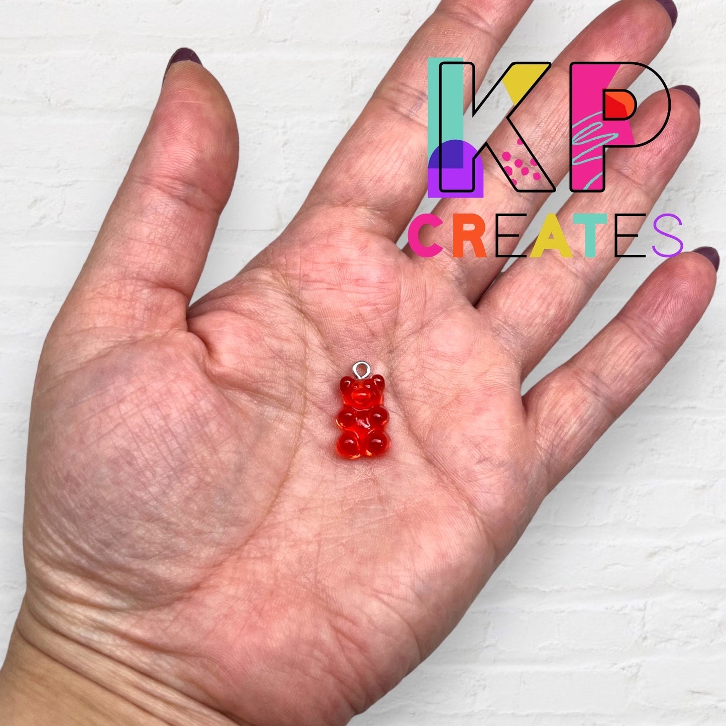 Gummy Bear Resin Charm