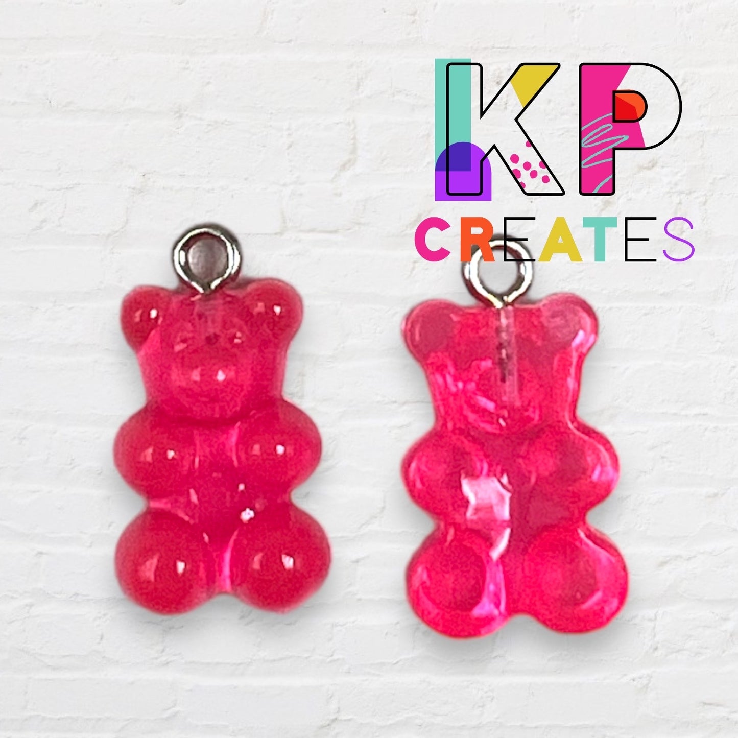 Gummy Bear Resin Charm