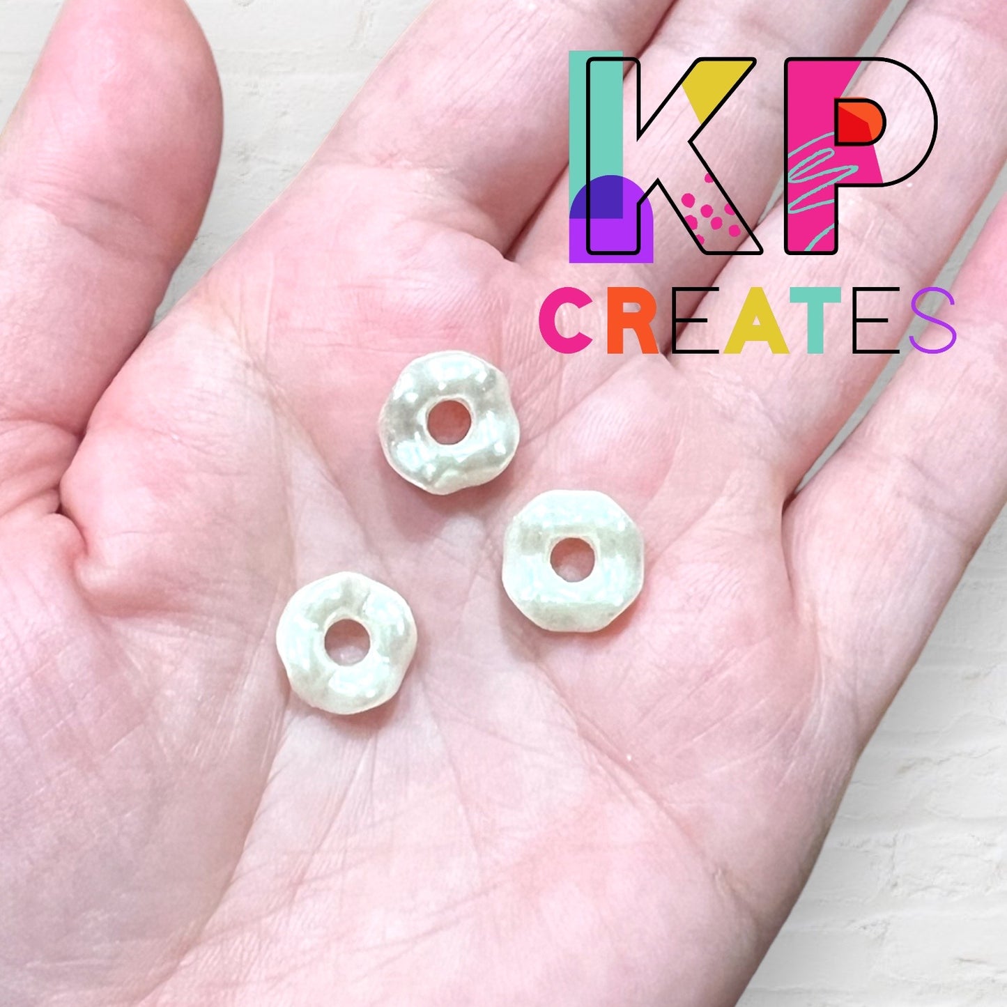 Wavy Pearl Spacer Bead