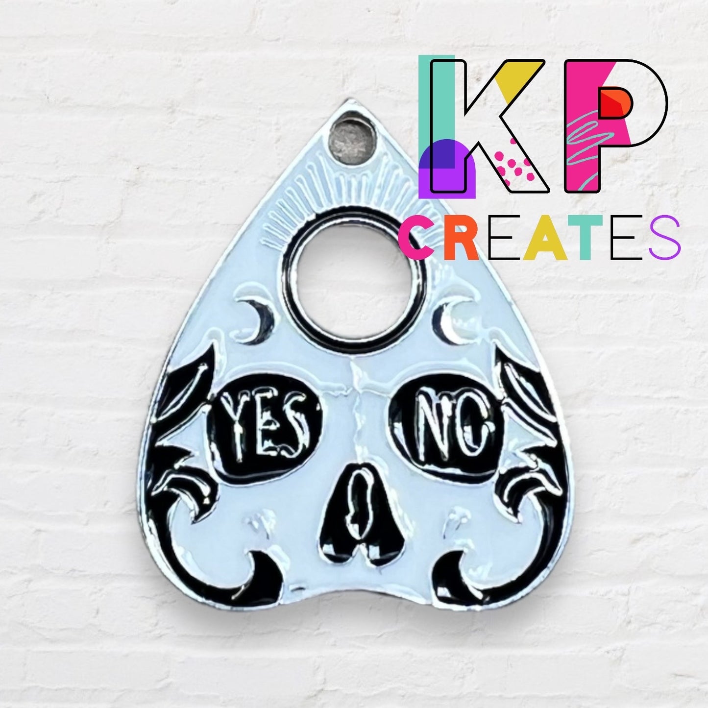 Planchette Enamel Charm