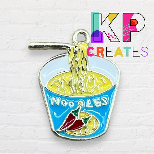 Cup of Noodles Enamel Charm