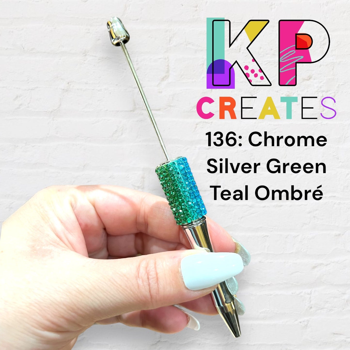 Rhinestone Beaded Pen Blanks