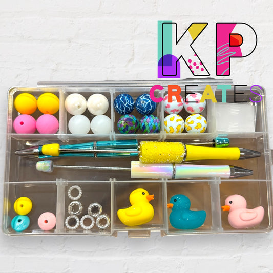 Rubber Ducky DIY Beaded Pens Kit