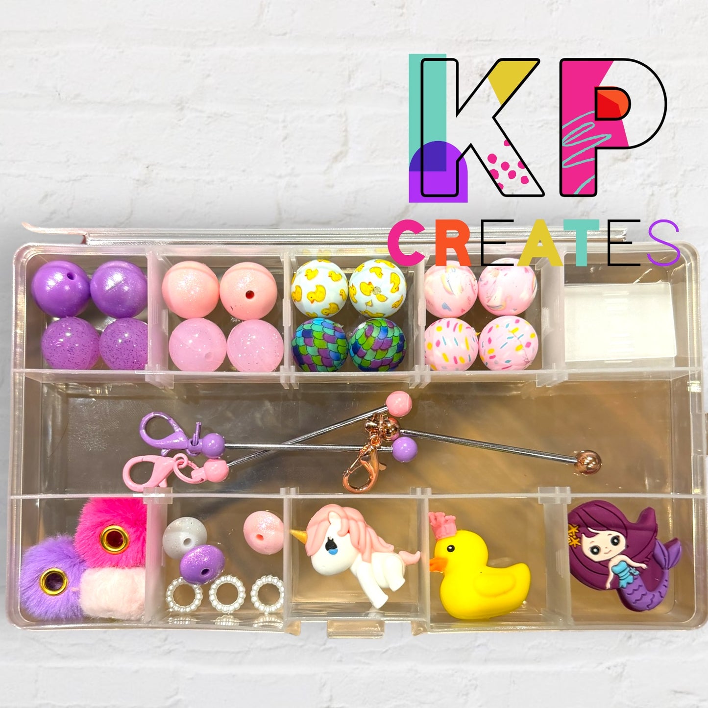 Magical Creatures DIY Beaded Zipper Pull/Charm Kit