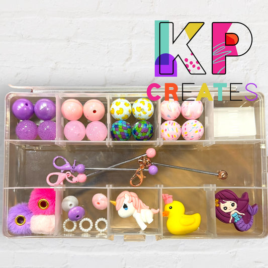 Magical Creatures DIY Beaded Zipper Pull/Charm Kit